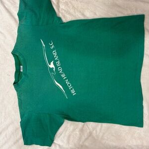 VINTAGE Champion Green Hilton Head Island tee